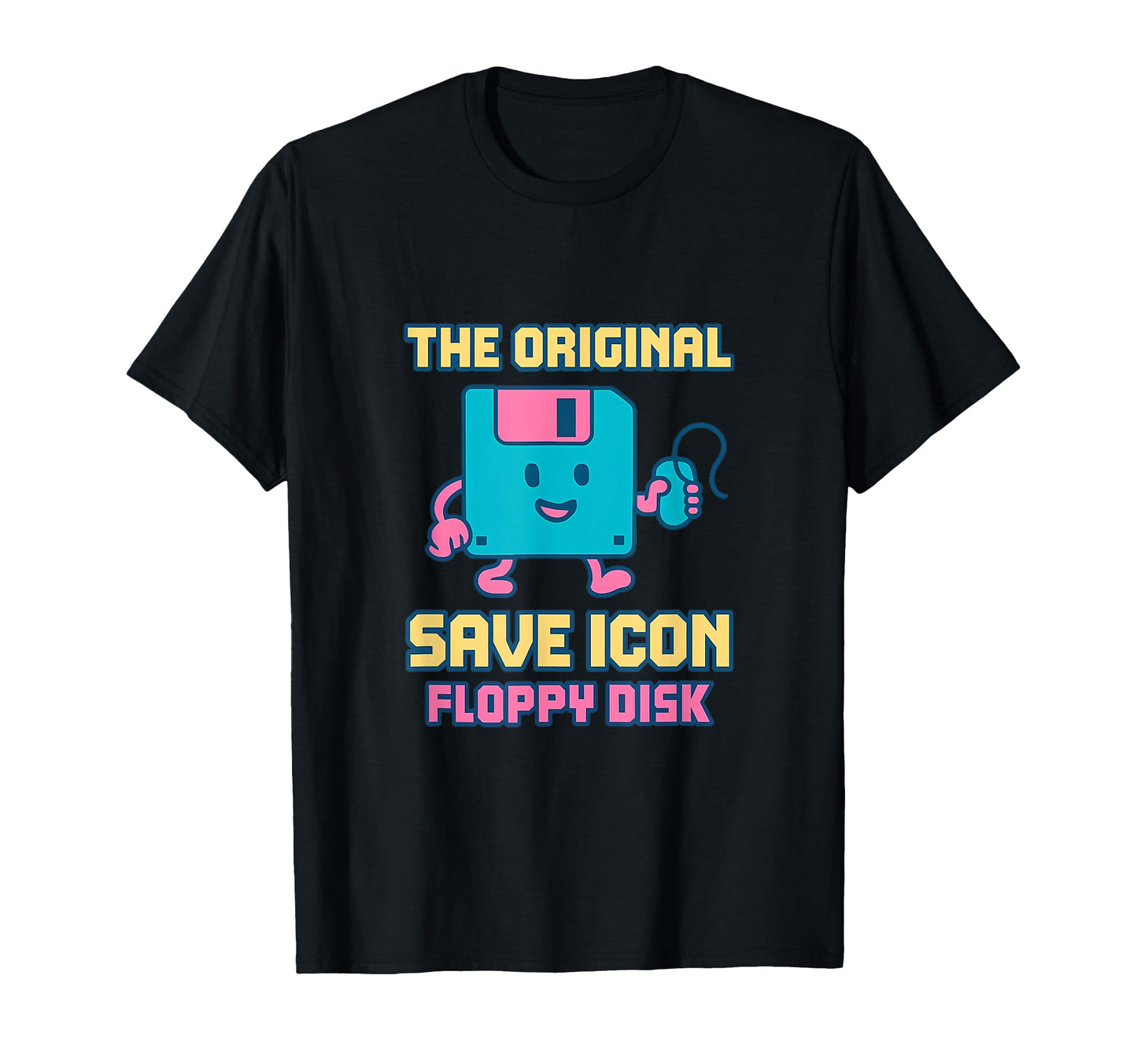 Original Save Icon Floppy Disk 90S Y2K T-Shirt - Novelty Apparel Men Women - T-Shirt, Sweatshirt, Hoodie