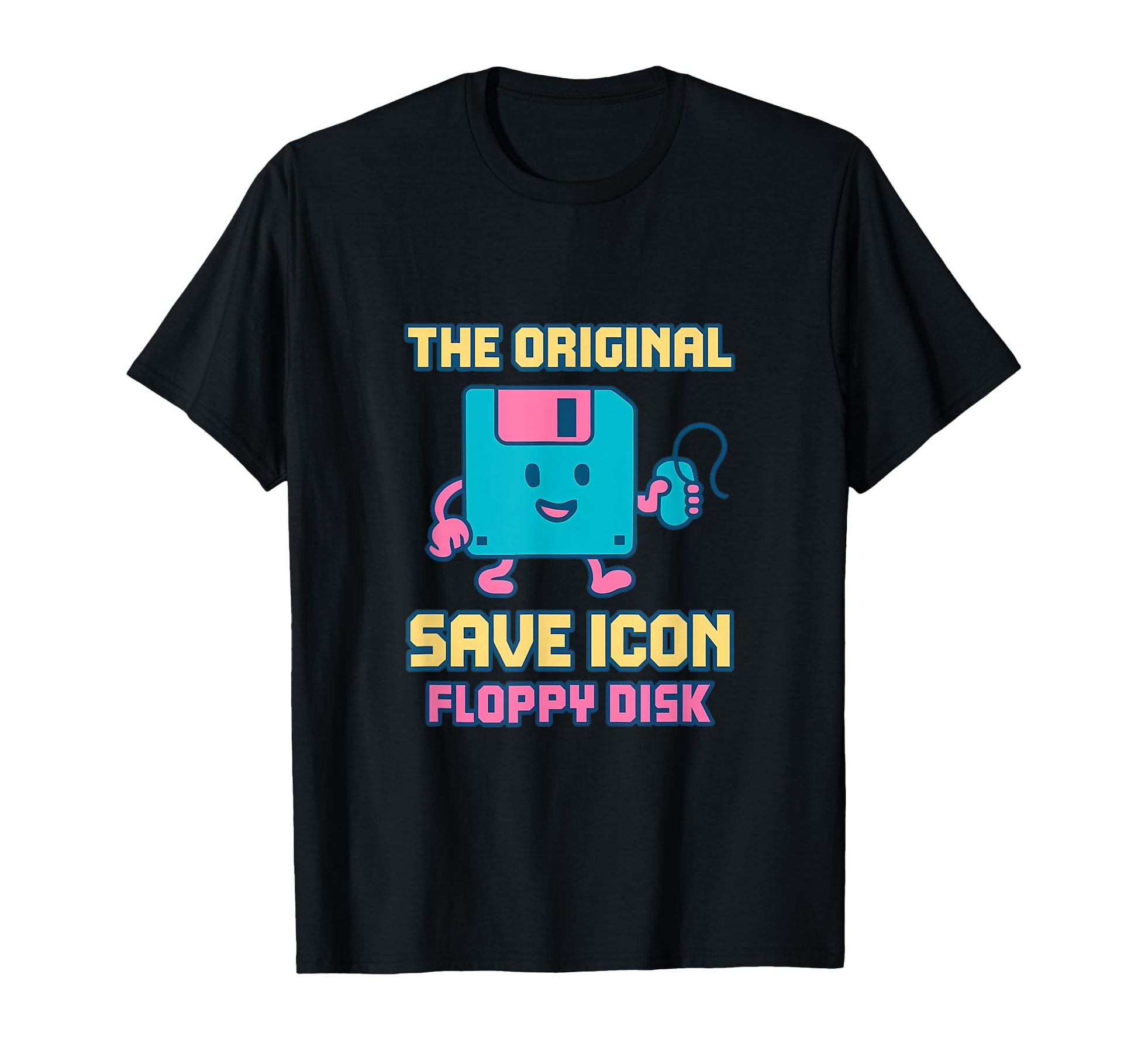 Original Save Icon Floppy Disk 90S Y2K T-Shirt - Novelty Apparel Men Women - T-Shirt, Sweatshirt, Hoodie