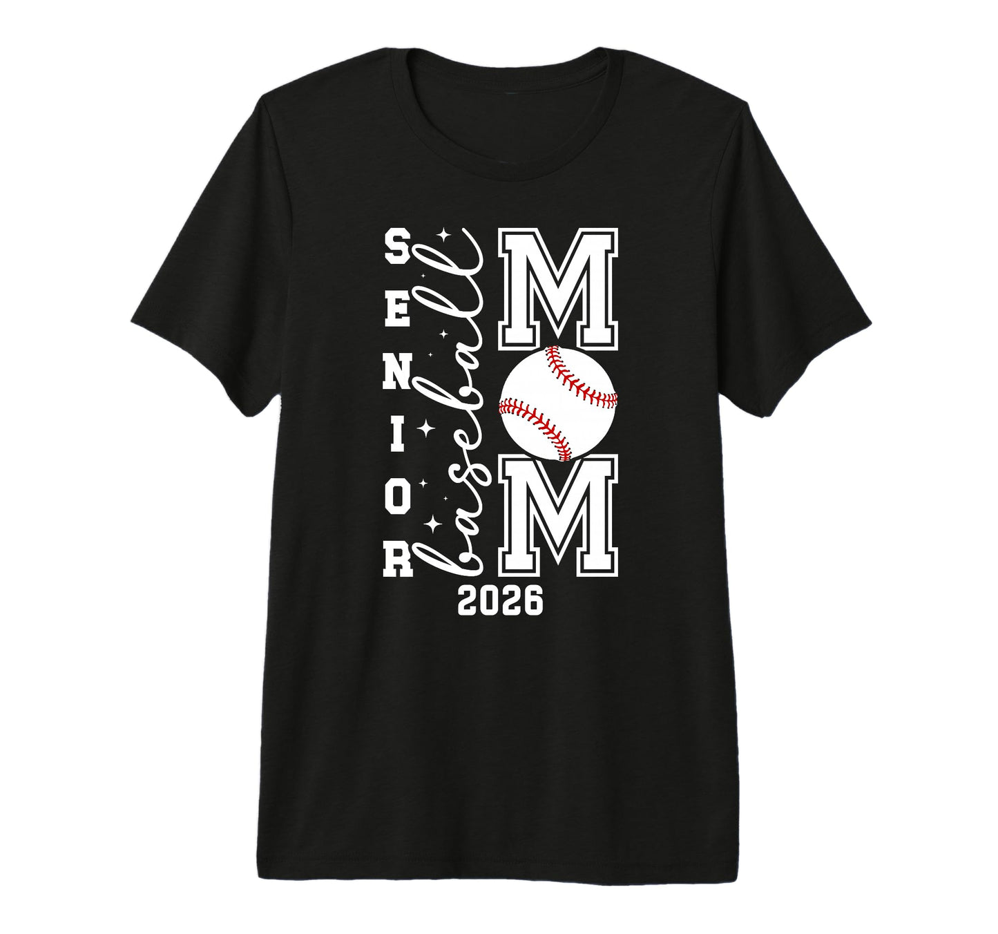 Baseball Senior Mom Senior Baseball Player T-Shirt - Trendy Graphic Unisex - T-Shirt, Sweatshirt, Hoodie