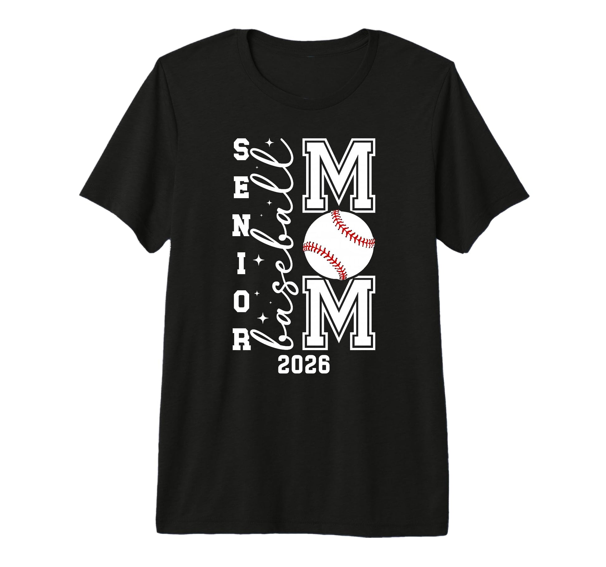Baseball Senior Mom Senior Baseball Player T-Shirt - Trendy Graphic Unisex - T-Shirt, Sweatshirt, Hoodie