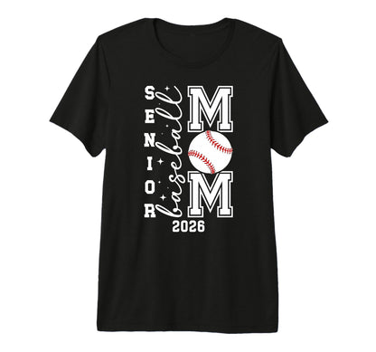 Baseball Senior Mom Senior Baseball Player T-Shirt - Trendy Graphic Unisex - T-Shirt, Sweatshirt, Hoodie