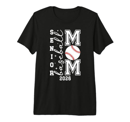 Baseball Senior Mom Senior Baseball Player T-Shirt - Trendy Graphic Unisex - T-Shirt, Sweatshirt, Hoodie