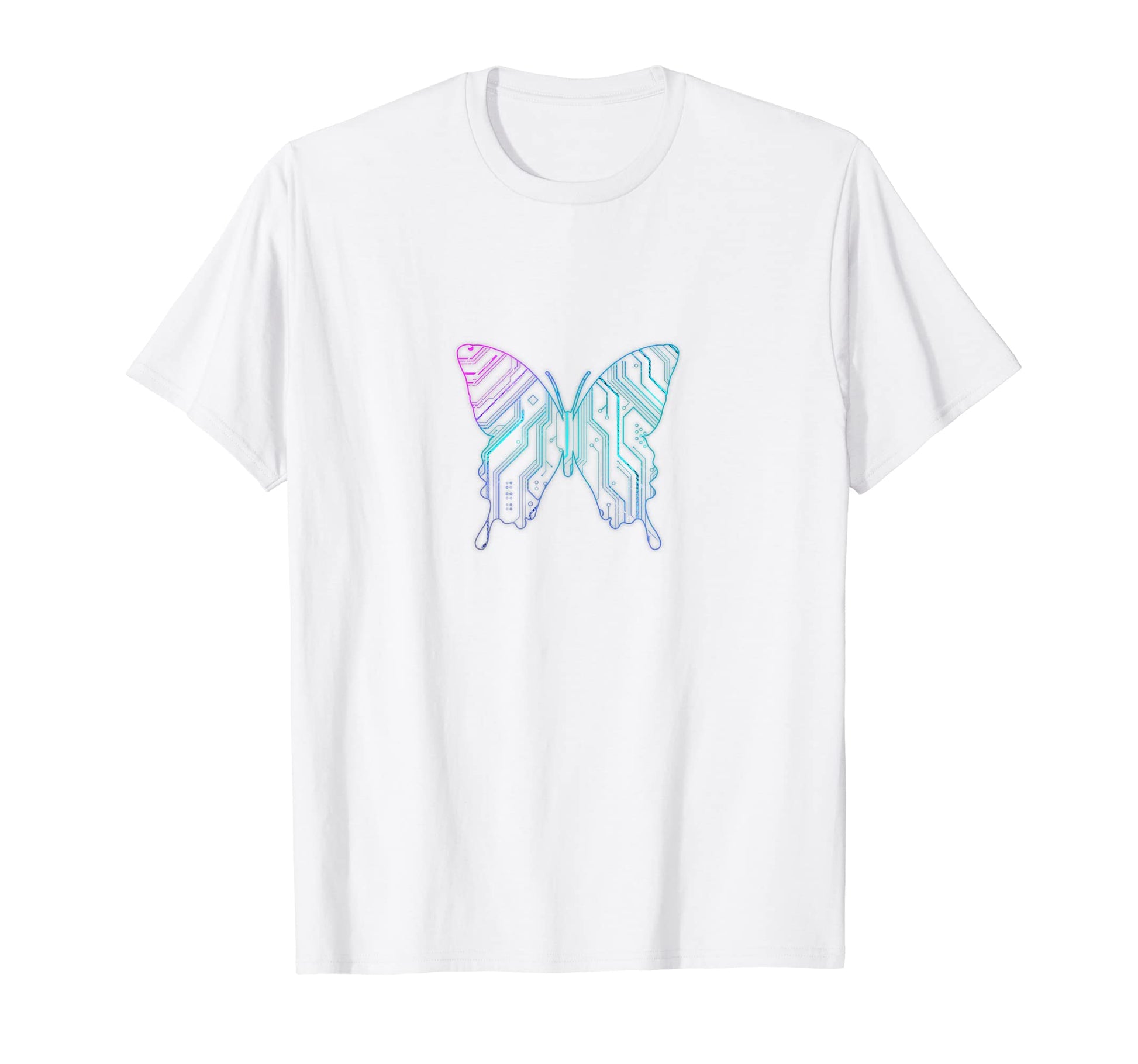 Cyber Aesthetic Butterfly T-Shirt - Casual Everyday Wear Men Women - T-Shirt, Sweatshirt, Hoodie