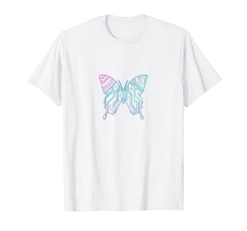 Cyber Aesthetic Butterfly T-Shirt - Casual Everyday Wear Men Women - T-Shirt, Sweatshirt, Hoodie