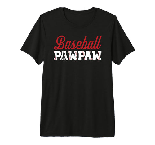 Mens Baseball Pawpaw Grandpa Pawpaw T-Shirt - Minimalist Print Unisex - T-Shirt, Sweatshirt, Hoodie