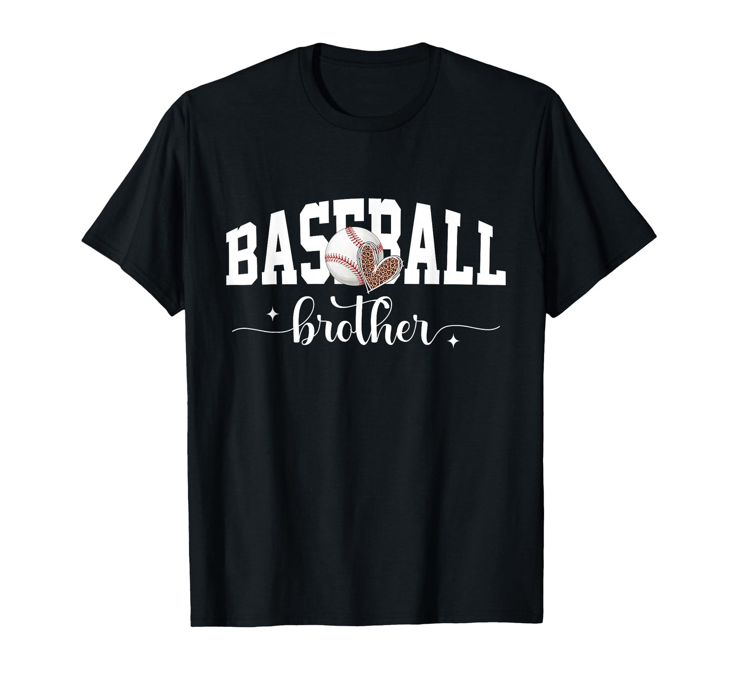 Baseball Brother Funny Baseball T-Shirt - Minimalist Print Men Women - T-Shirt, Sweatshirt, Hoodie