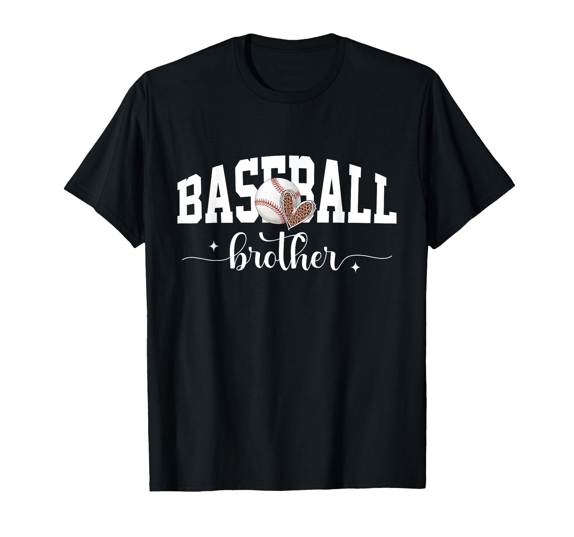 Baseball Brother Funny Baseball T-Shirt - Minimalist Print Men Women - T-Shirt, Sweatshirt, Hoodie
