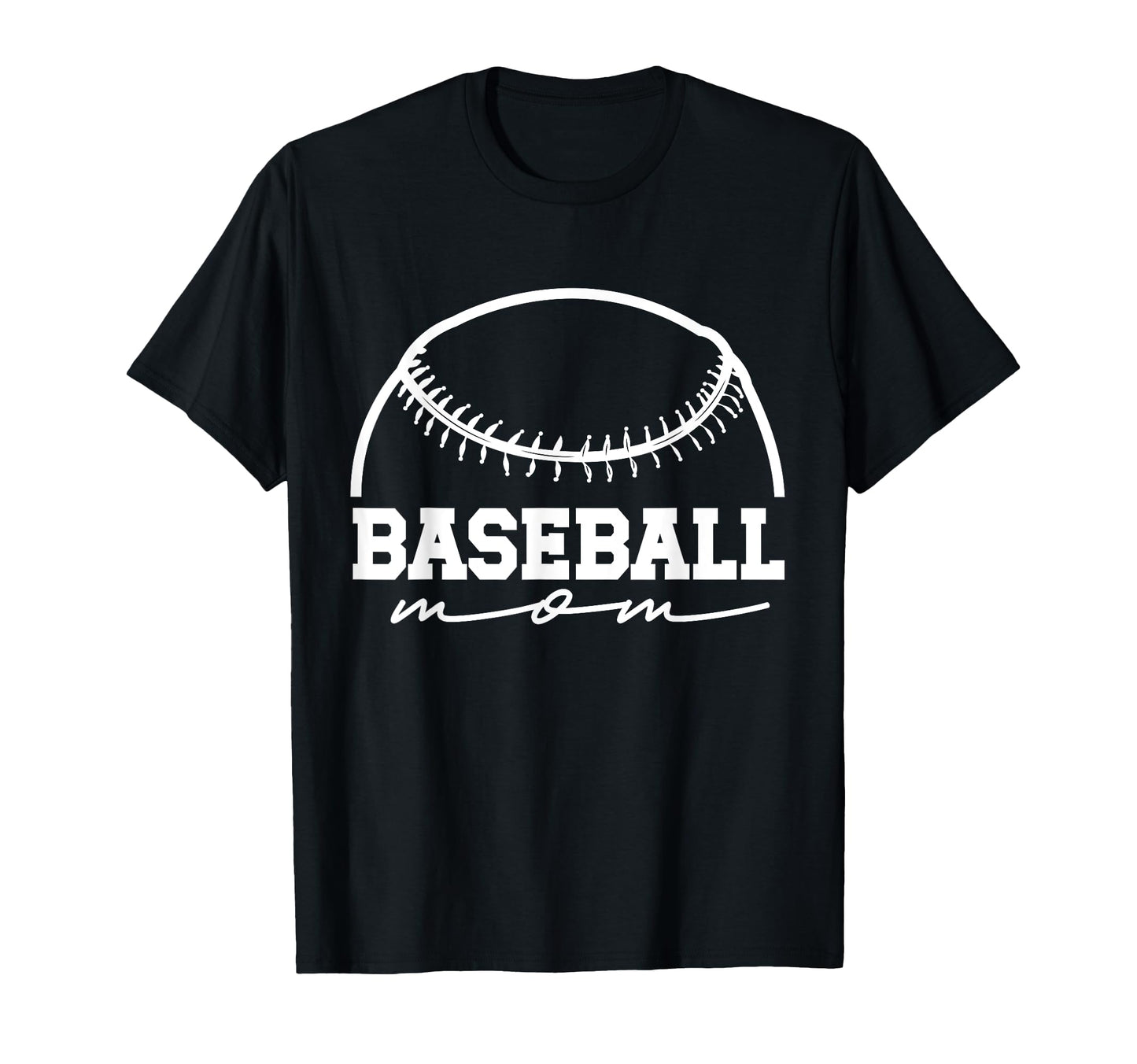 Baseball Mom Baseball Lover Mothers Day T-Shirt - Novelty Apparel Unisex - T-Shirt, Sweatshirt, Hoodie