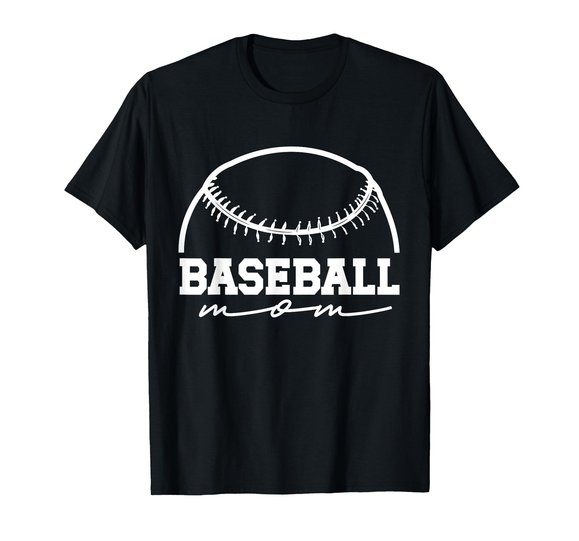 Baseball Mom Baseball Lover Mothers Day T-Shirt - Novelty Apparel Unisex - T-Shirt, Sweatshirt, Hoodie