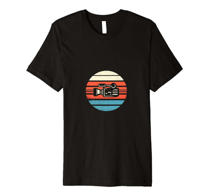 Video Camera T-Shirt - Unique Graphic Men Women - T-Shirt, Sweatshirt, Hoodie