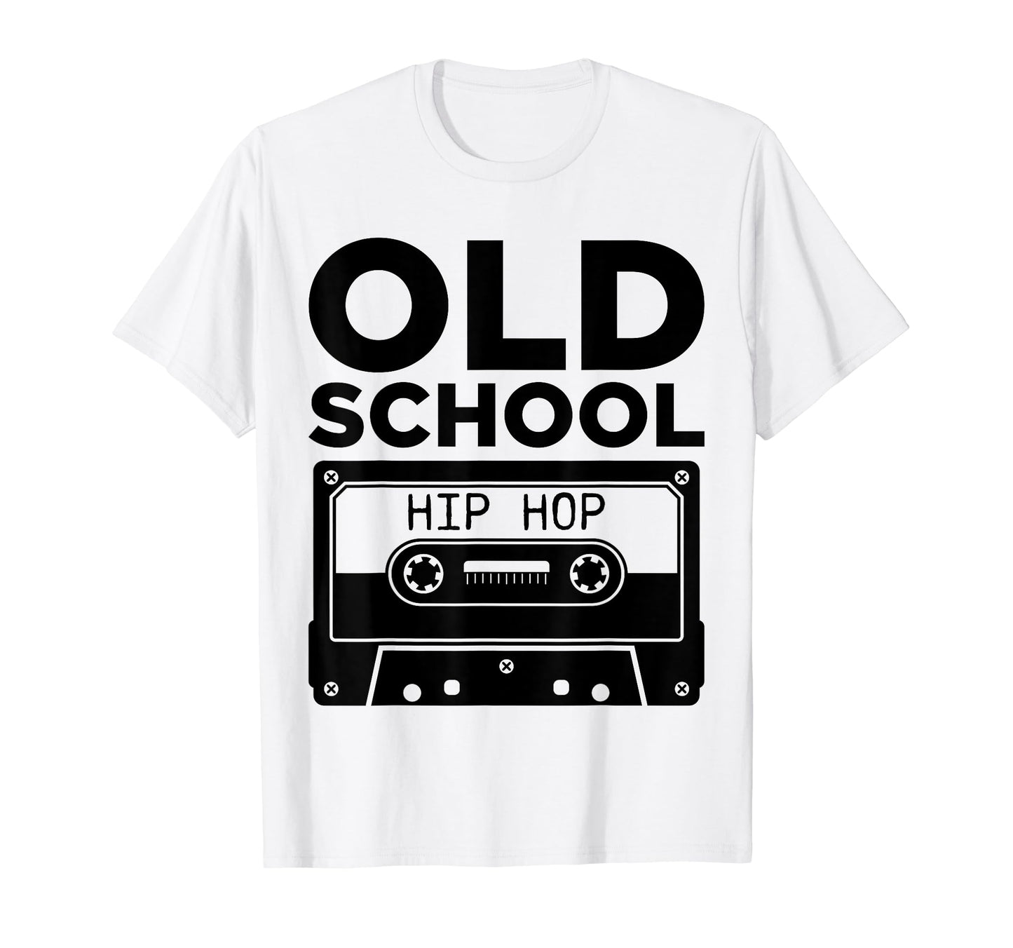 Old School Hip Hop Cassette Tape Rap T-Shirt - Aesthetic Graphic Men Women - T-Shirt, Sweatshirt, Hoodie