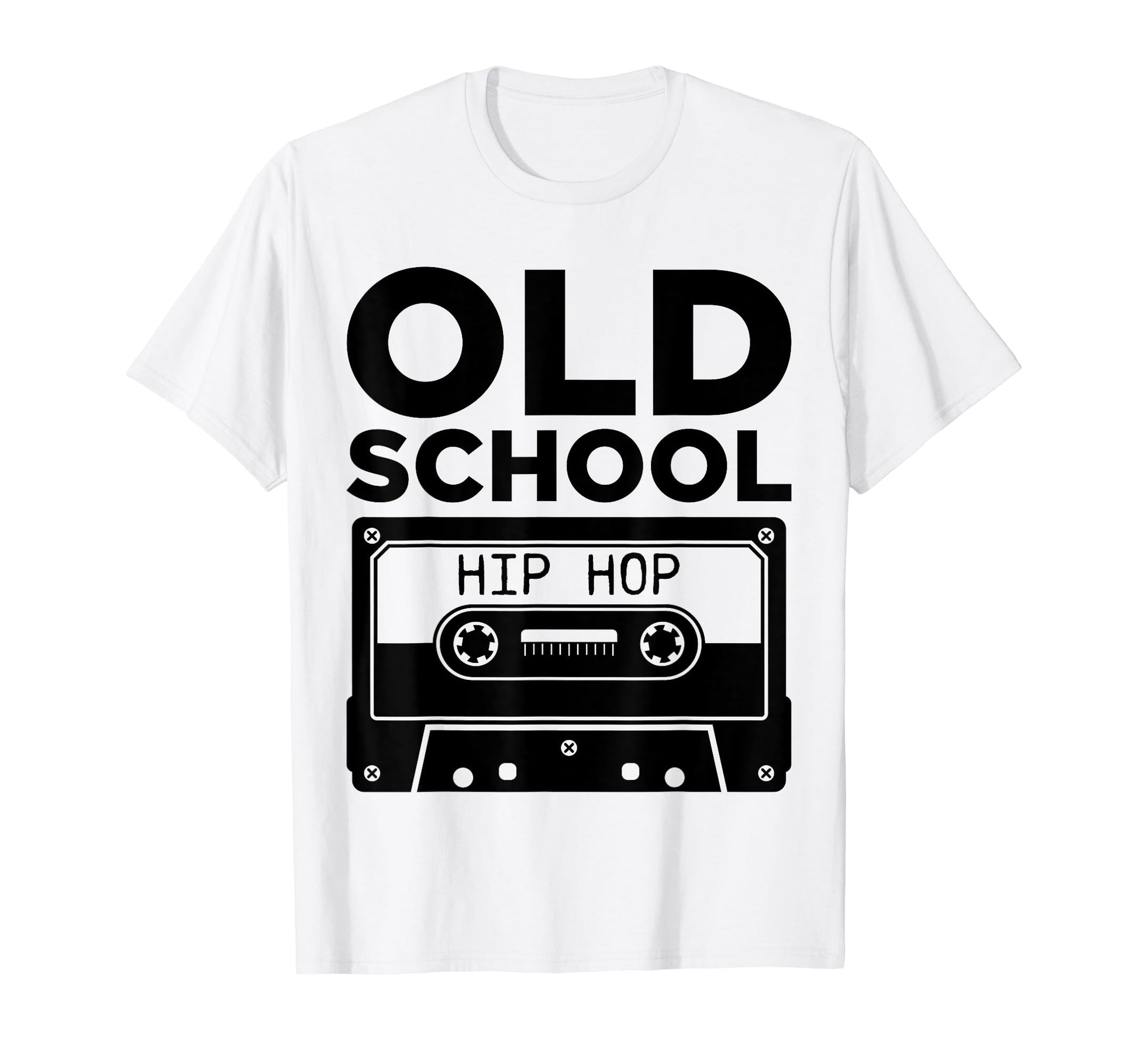 Old School Hip Hop Cassette Tape Rap T-Shirt - Aesthetic Graphic Men Women - T-Shirt, Sweatshirt, Hoodie