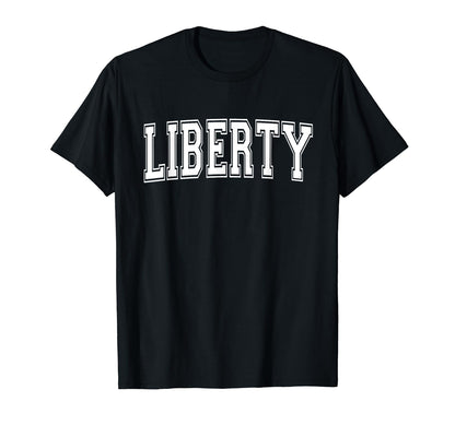 Liberty Mo Missouri Usa Sports T-Shirt - Minimalist Print for Adults - T-Shirt, Sweatshirt, Hoodie