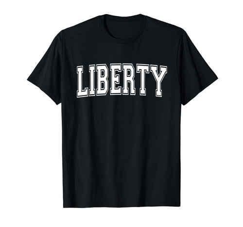 Liberty Mo Missouri Usa Sports T-Shirt - Minimalist Print for Adults - T-Shirt, Sweatshirt, Hoodie
