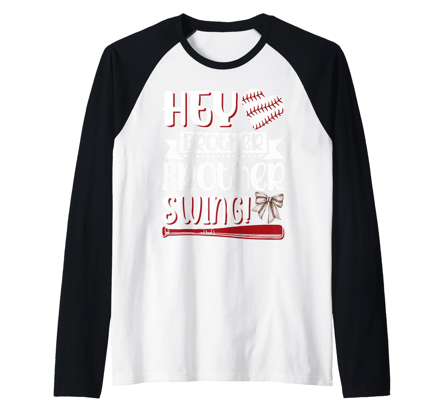 Hey Brother Swing Baseball Softball Sweatshirt - Unique Graphic for Adults - T-Shirt, Sweatshirt, Hoodie