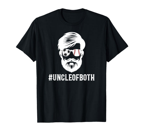 Uncle Both Baseball Soccer Uncle Ballers T-Shirt - Graphic Print Men Women - T-Shirt, Sweatshirt, Hoodie
