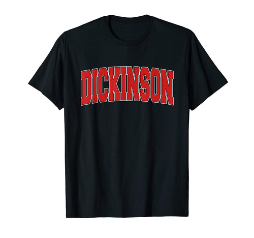 Dickinson Tx Texas Varsity Usa Sports T-Shirt - Minimalist Print for Adults - T-Shirt, Sweatshirt, Hoodie