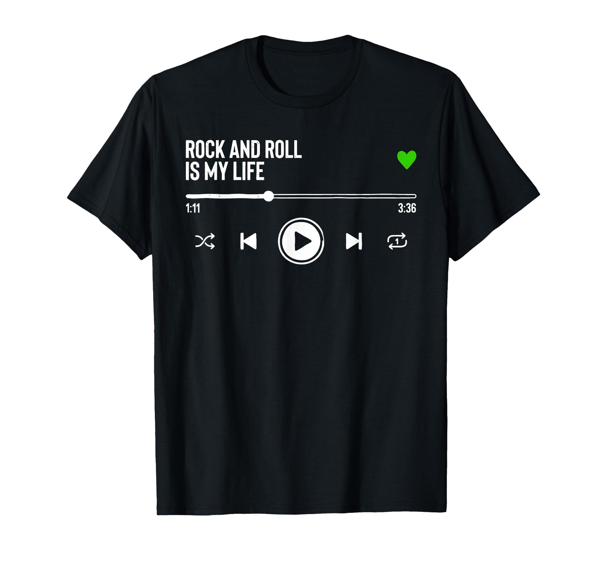 Rock N Roll Heavy Metal Punk Music T-Shirt - Custom Art Print for Adults - T-Shirt, Sweatshirt, Hoodie