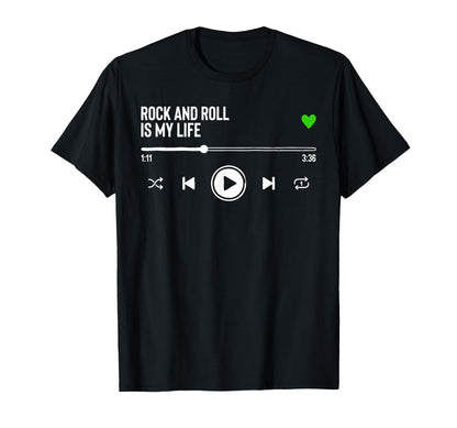 Rock N Roll Heavy Metal Punk Music T-Shirt - Custom Art Print for Adults - T-Shirt, Sweatshirt, Hoodie