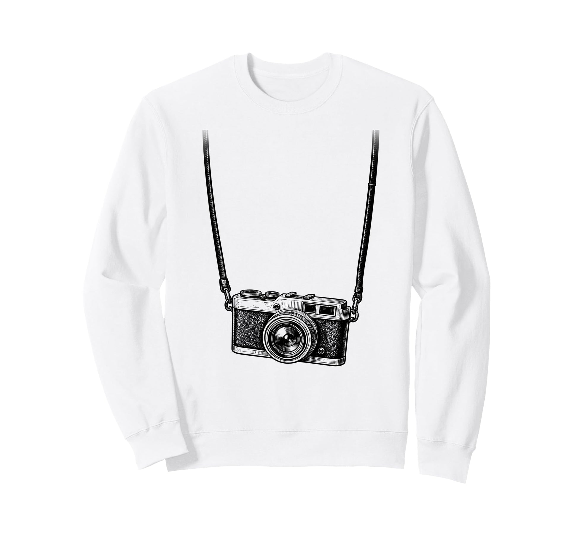 Photographer Camera Funny Sweatshirt - Casual Everyday Wear Men Women - T-Shirt, Sweatshirt, Hoodie
