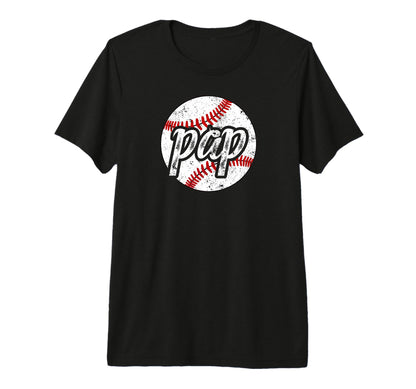 Mens Pap Proud Baseball Pap Baseball T-Shirt - Unique Graphic for Adults - T-Shirt, Sweatshirt, Hoodie