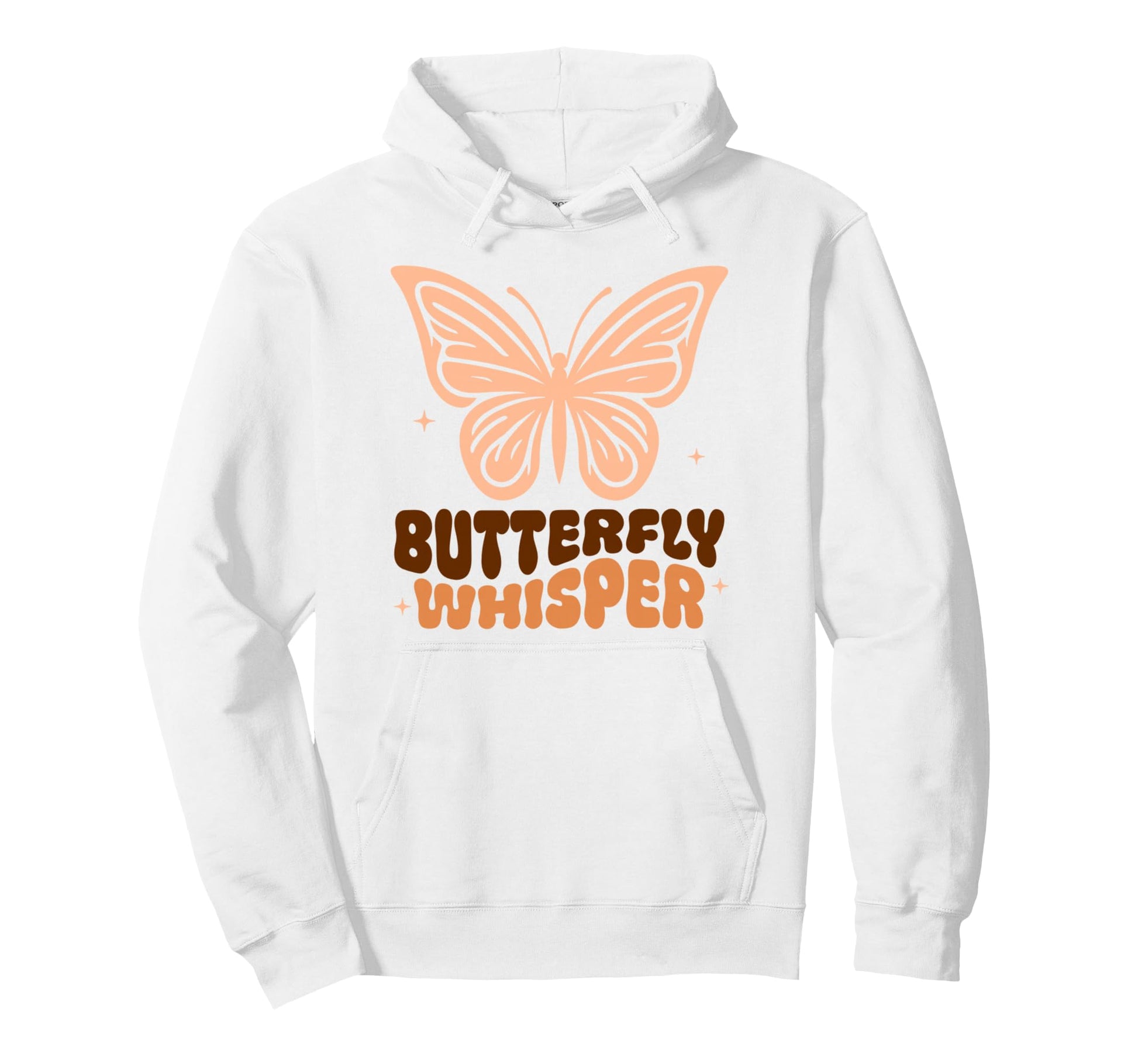 Butterfly Whisper Aesthetic Hoodie - Unique Graphic Unisex - T-Shirt, Sweatshirt, Hoodie