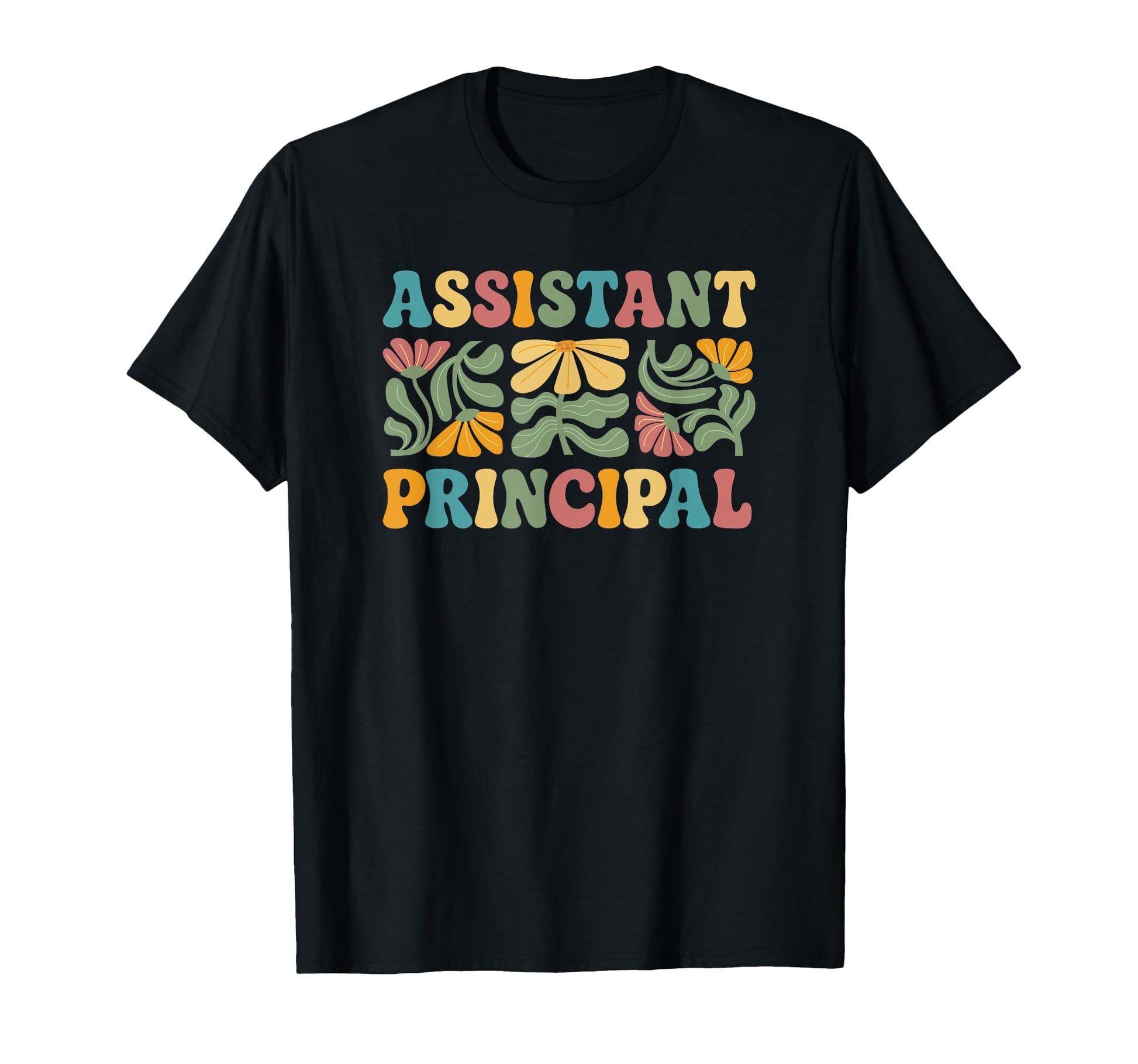 Assistant Principal Boho Flower T-Shirt - Graphic Print Men Women - T-Shirt, Sweatshirt, Hoodie