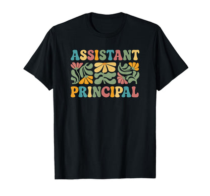Assistant Principal Boho Flower T-Shirt - Graphic Print Men Women - T-Shirt, Sweatshirt, Hoodie