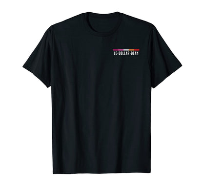 Le Dollar Bean Le Bean Lesbian Color Flag T-Shirt - Graphic Print Unisex - T-Shirt, Sweatshirt, Hoodie