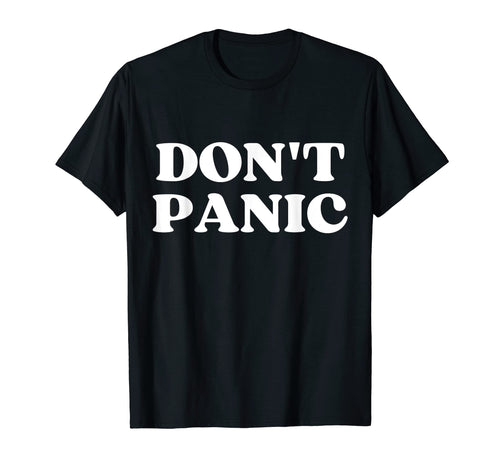 Dont Panic Funny Y2K Aesthetic 2000S T-Shirt - Graphic Print for Adults - T-Shirt, Sweatshirt, Hoodie