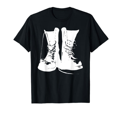 Grunge Rock Boots 90S Punk Rocker Band T-Shirt - Streetwear Style Men Women - T-Shirt, Sweatshirt, Hoodie