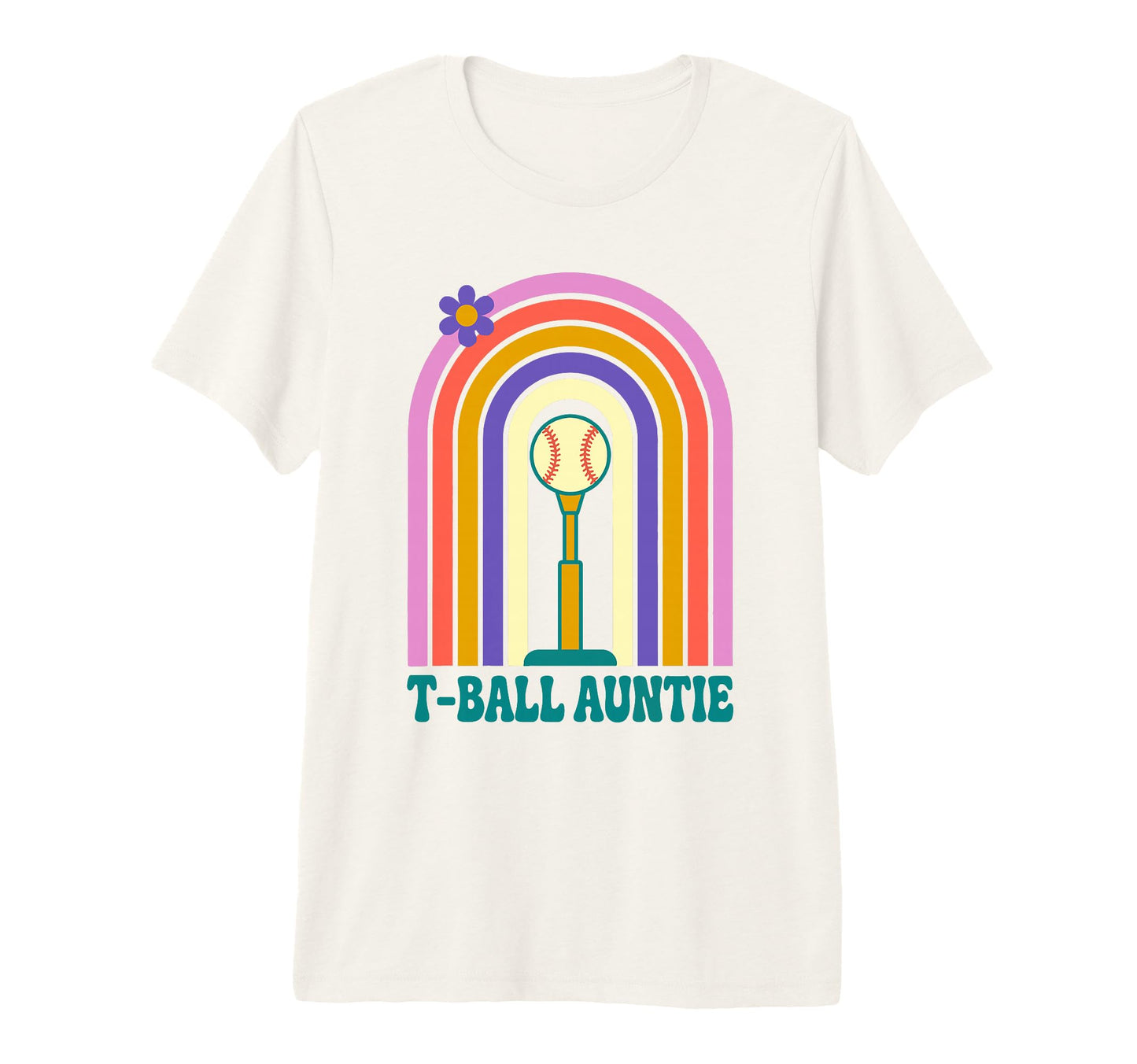 Funny T Ball Auntie Softball Ball T T-Shirt - Streetwear Style Men Women - T-Shirt, Sweatshirt, Hoodie