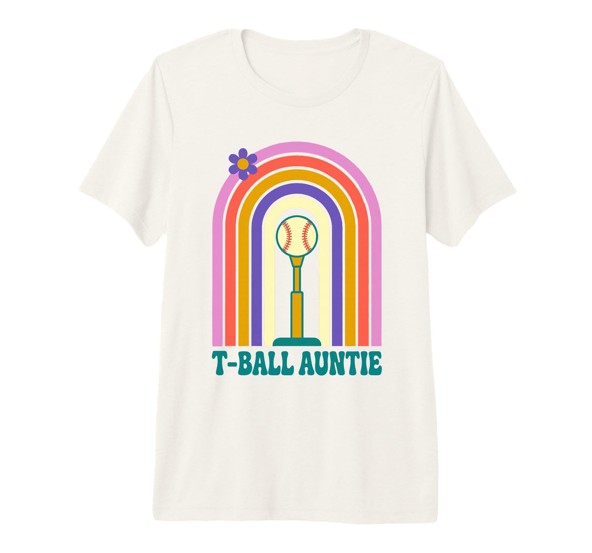 Funny T Ball Auntie Softball Ball T T-Shirt - Streetwear Style Men Women - T-Shirt, Sweatshirt, Hoodie