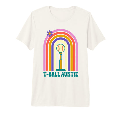 Funny T Ball Auntie Softball Ball T T-Shirt - Streetwear Style Men Women - T-Shirt, Sweatshirt, Hoodie