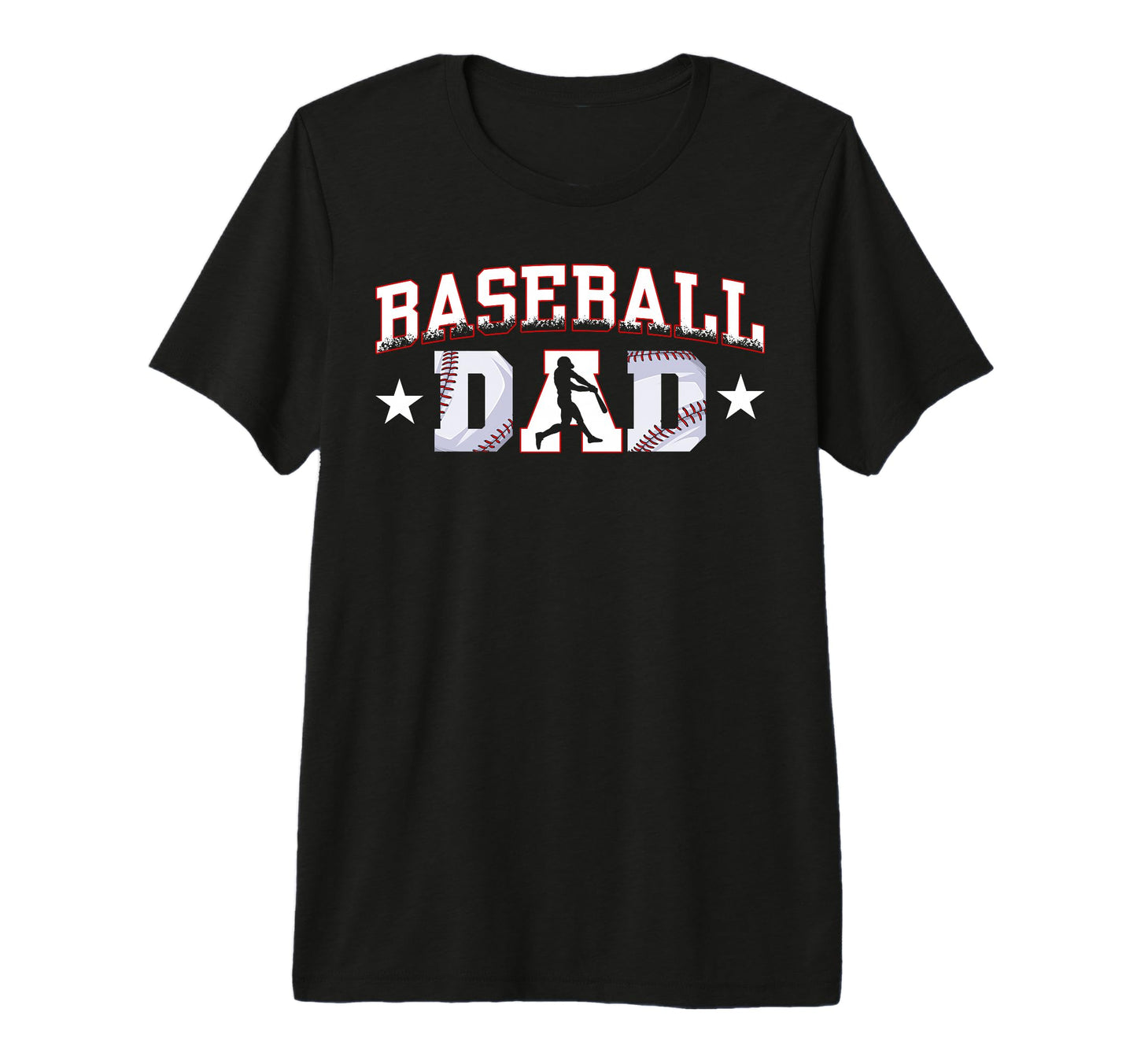 Baseball Dad Baseball Lover Fan Daddy T-Shirt - Aesthetic Graphic Unisex - T-Shirt, Sweatshirt, Hoodie