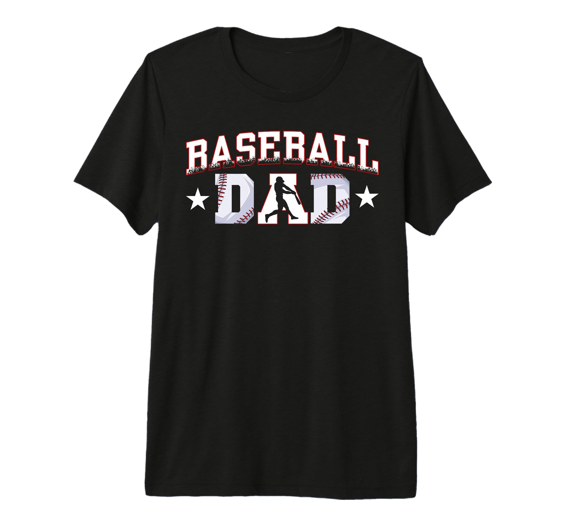 Baseball Dad Baseball Lover Fan Daddy T-Shirt - Aesthetic Graphic Unisex - T-Shirt, Sweatshirt, Hoodie