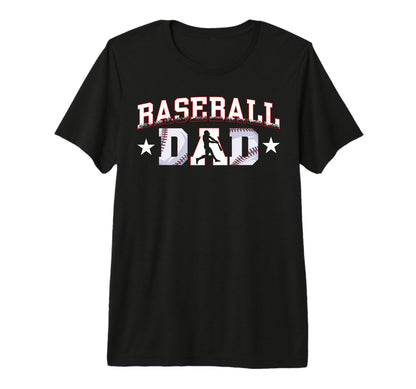 Baseball Dad Baseball Lover Fan Daddy T-Shirt - Aesthetic Graphic Unisex - T-Shirt, Sweatshirt, Hoodie