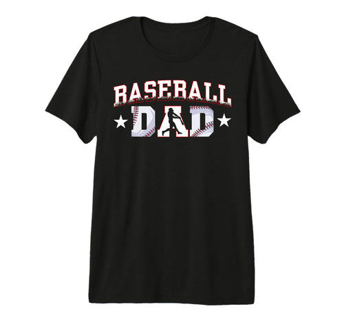 Baseball Dad Baseball Lover Fan Daddy T-Shirt - Aesthetic Graphic Unisex - T-Shirt, Sweatshirt, Hoodie