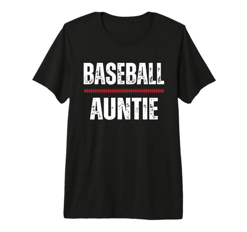 Baseball Auntie Proud Love Baseball Player T-Shirt - Unique Graphic Unisex - T-Shirt, Sweatshirt, Hoodie