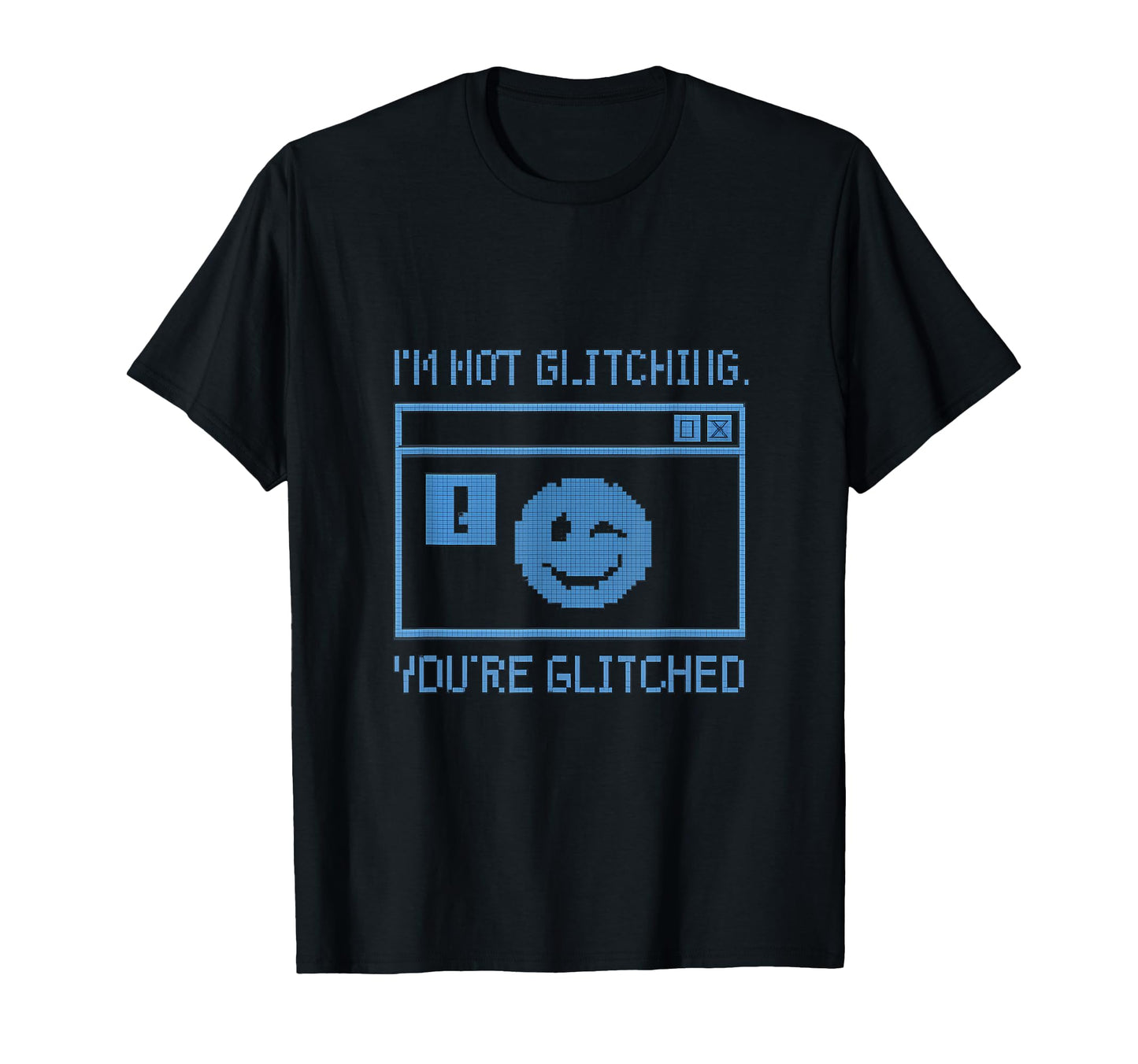 90S Y2K Nostalgia Glitch Pixel Art T-Shirt - Casual Everyday Wear Unisex - T-Shirt, Sweatshirt, Hoodie