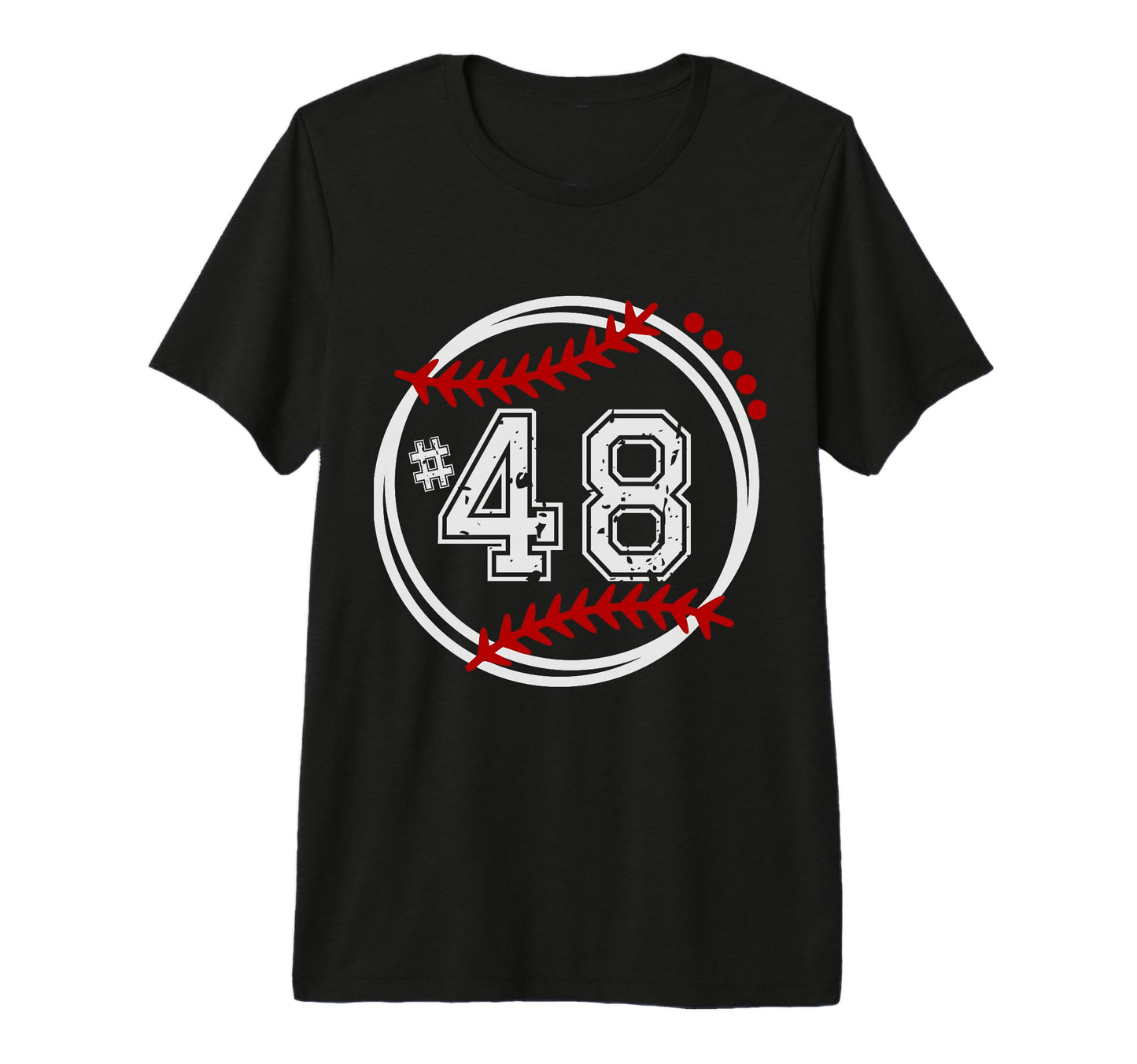 Baseball Jersey Number 48 Trendy T-Shirt - Casual Everyday Wear Men Women - T-Shirt, Sweatshirt, Hoodie