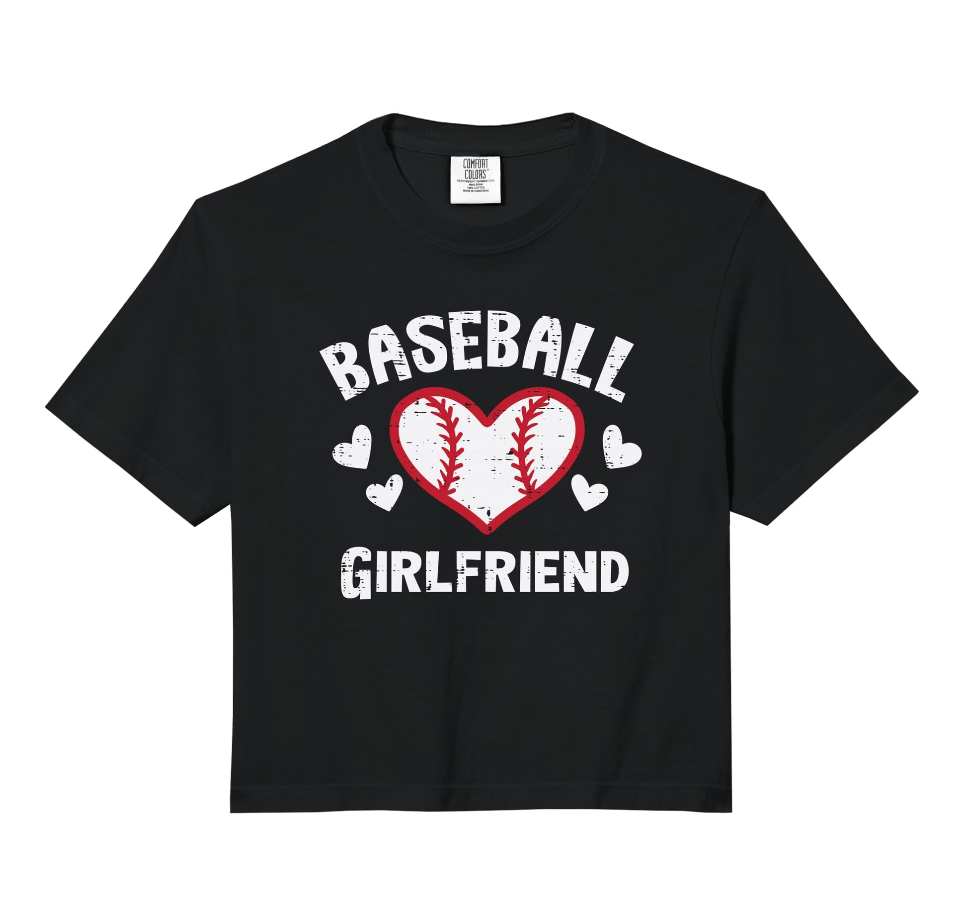 Baseball Girlfriend Heart Family Matching Hoodie - Custom Art Print Unisex - T-Shirt, Sweatshirt, Hoodie