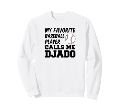 My Favorite Baseball Player Calls Sweatshirt - Casual Everyday Wear Unisex - T-Shirt, Sweatshirt, Hoodie
