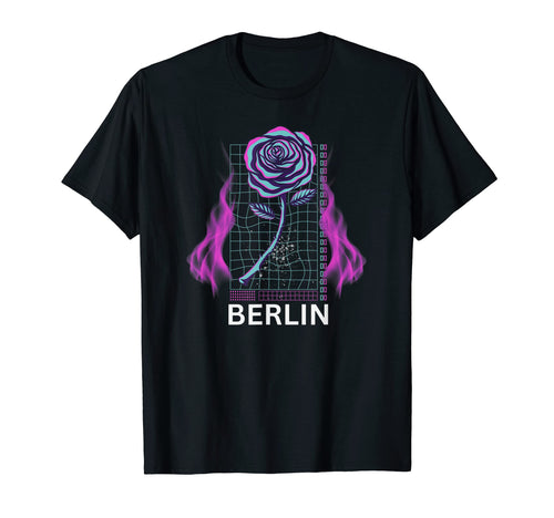Berlin Grunge Techno Music Lofi T-Shirt - Custom Art Print for Adults - T-Shirt, Sweatshirt, Hoodie
