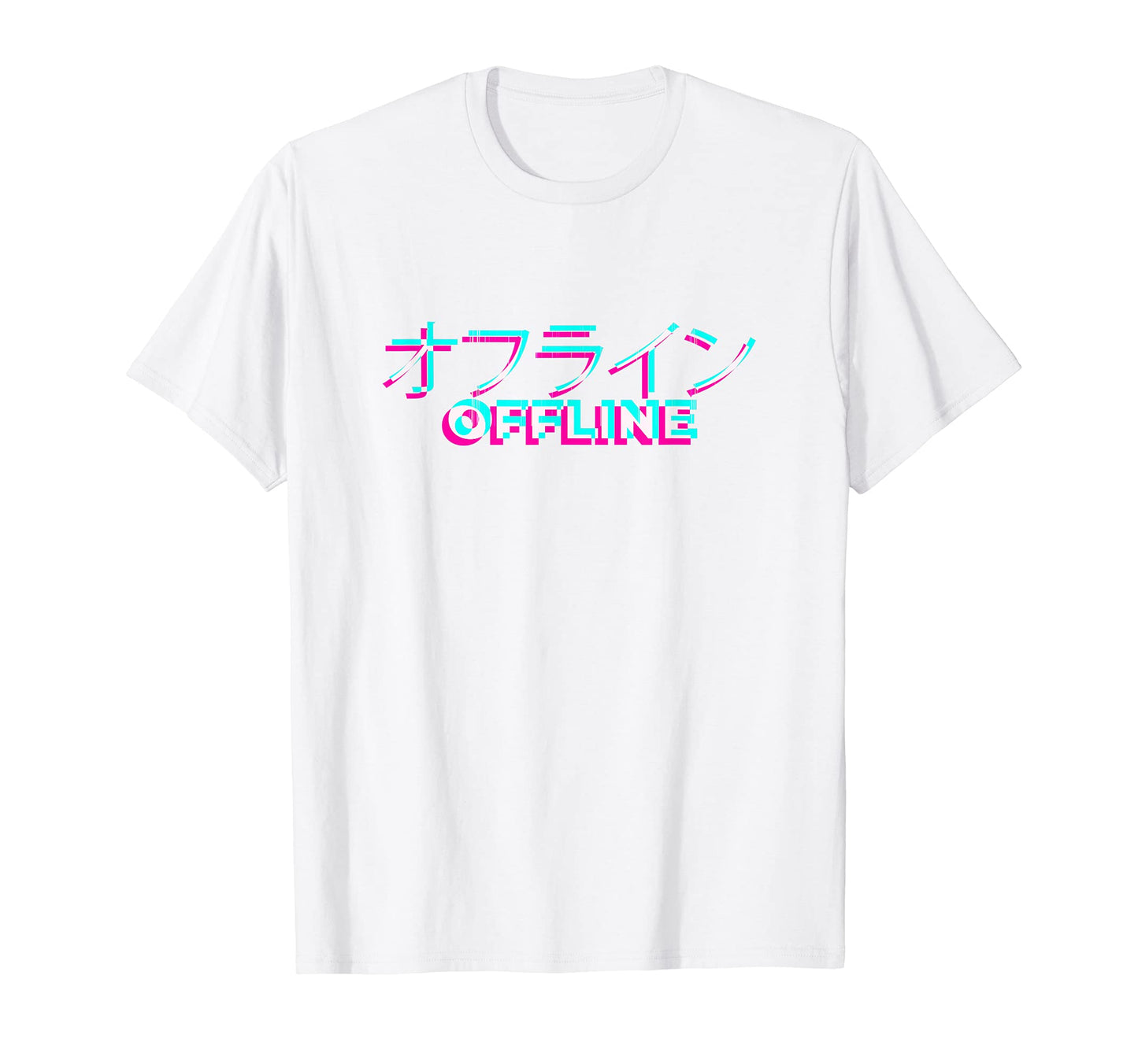 Japanese 90S Statement Glitch T-Shirt - Aesthetic Graphic Men Women - T-Shirt, Sweatshirt, Hoodie