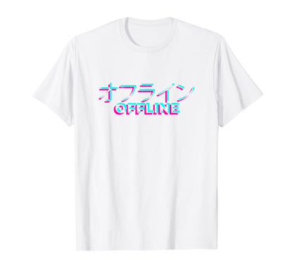 Japanese 90S Statement Glitch T-Shirt - Aesthetic Graphic Men Women - T-Shirt, Sweatshirt, Hoodie