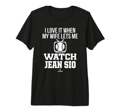 My Wife Lets Me Watch Jean Sio T-Shirt - Aesthetic Graphic for Adults - T-Shirt, Sweatshirt, Hoodie