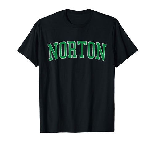 Norton Oh Distressed Green Varsity T-Shirt - Graphic Print Unisex - T-Shirt, Sweatshirt, Hoodie