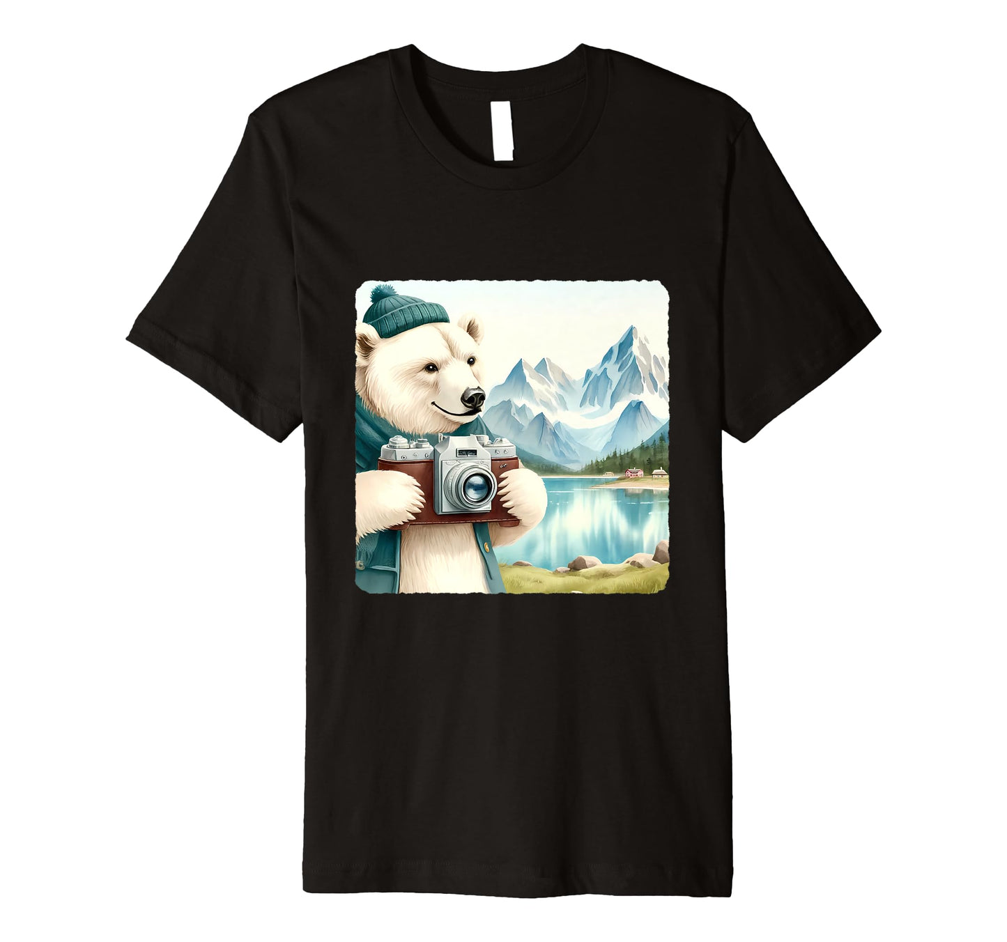 Ice Bear Photographs Mountain T-Shirt - Streetwear Style Men Women - T-Shirt, Sweatshirt, Hoodie