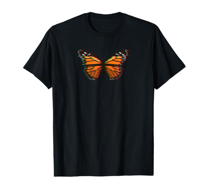 Monarch Butterfly Aesthetic T-Shirt - Fun Novelty Design for Adults - T-Shirt, Sweatshirt, Hoodie